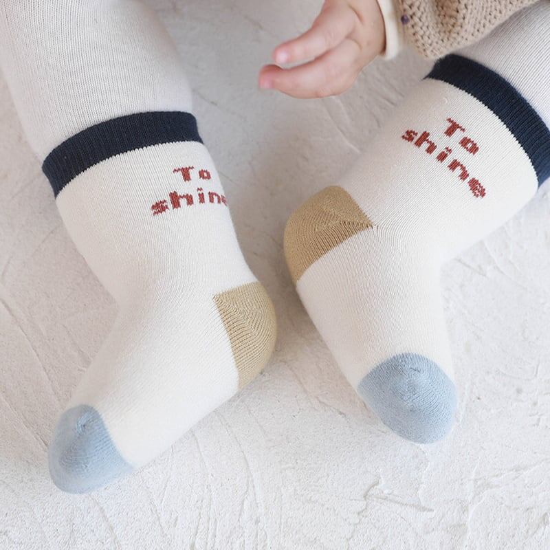 【SOCKS】暖かいアニマル柄ソックス　3ペアセット C0004