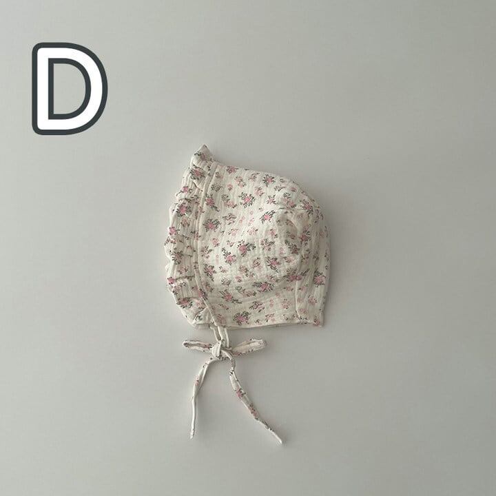 【HAT】可愛い花柄、ドット帽子 C0261