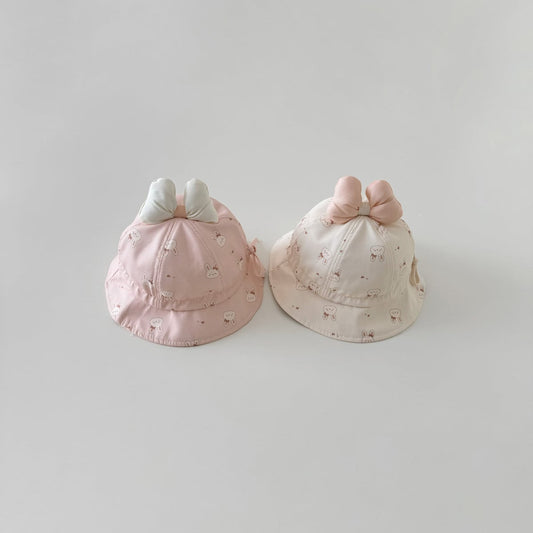 【HAT】可愛いウサギ柄帽子 C0183