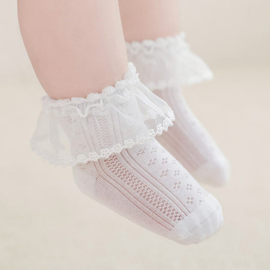 【SOCKS】プリンセスメッシュソックス C0069