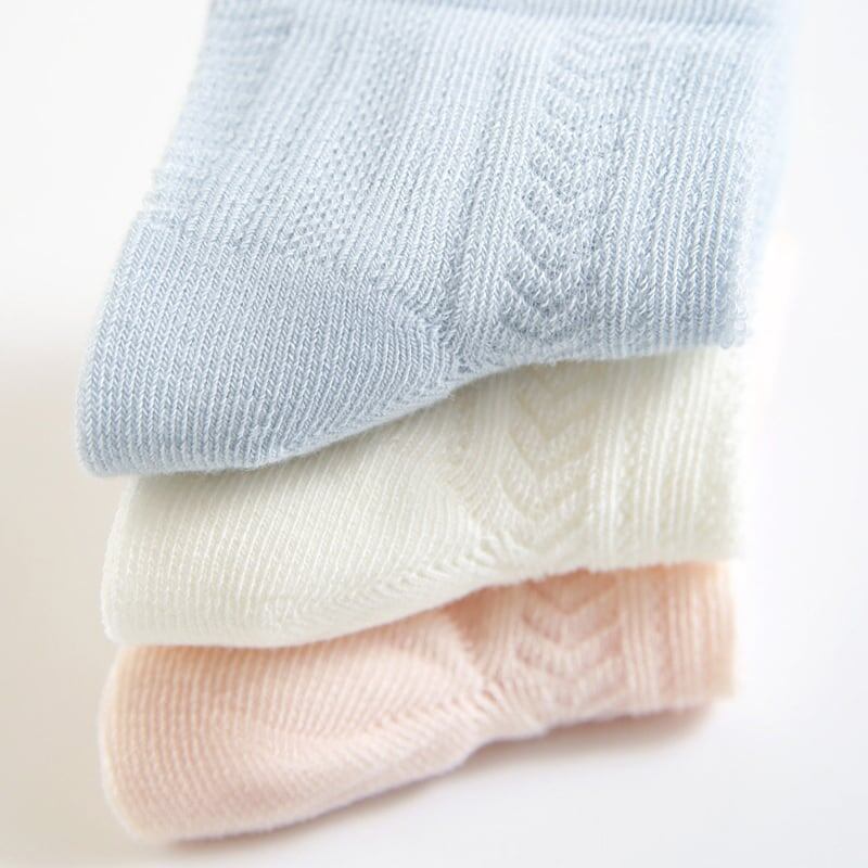 【SOCKS】夏新作　メッシュソックス3ペア S0226
