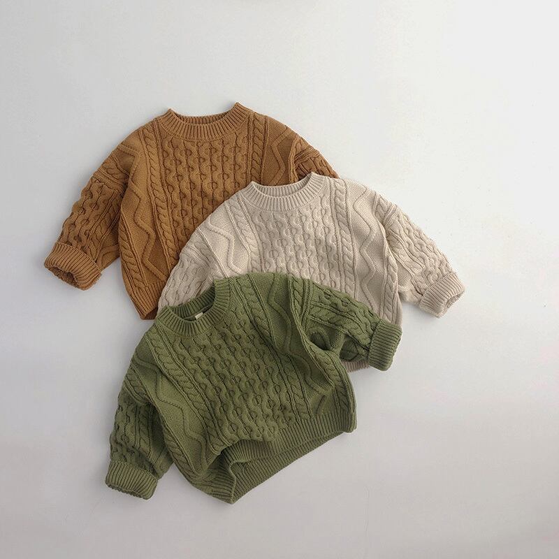 [New for Autumn] Simple Design Sweater - 3 Colors A0089