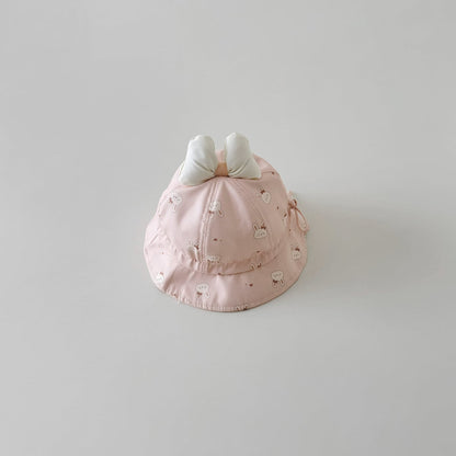 【HAT】可愛いウサギ柄帽子 C0183