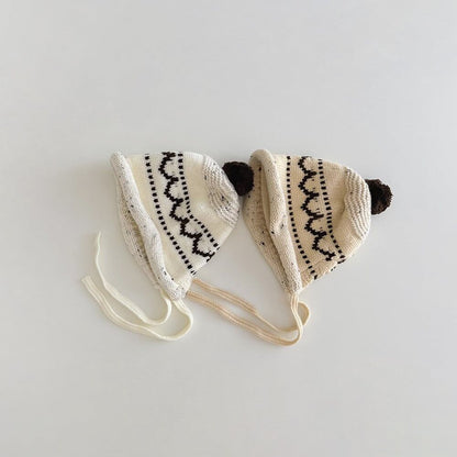[HAT] Retro-style Knit Hat C0272