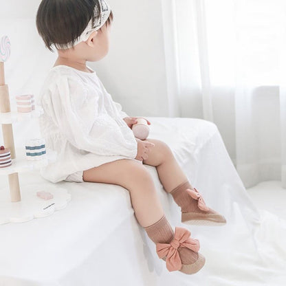 【SOCKS】可愛い蝶結び付きソックス C0203