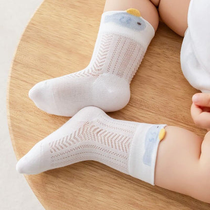【SOCKS】夏新作　メッシュソックス3ペア S0226