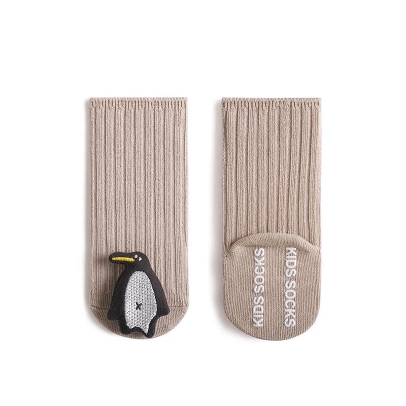 【SOCKS】可愛いアヒルリブソックス C0172