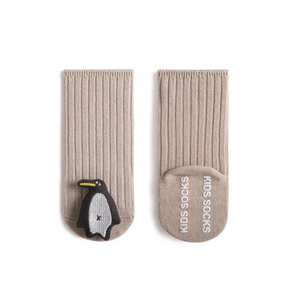 【SOCKS】可愛いアヒルリブソックス C0172