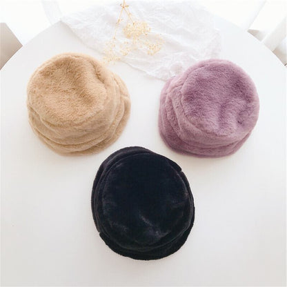 Warm Fluffy Kids' Hat C0199