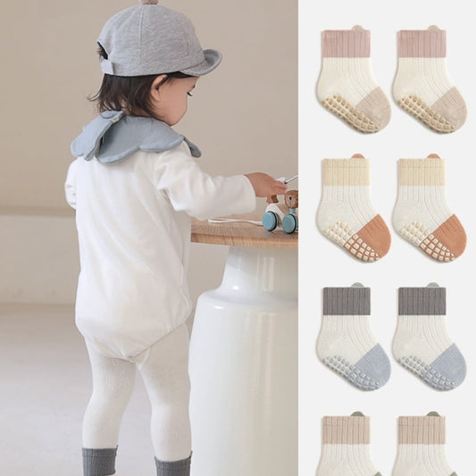 【SOCKS】カラーバリ滑り止めソックス C0003