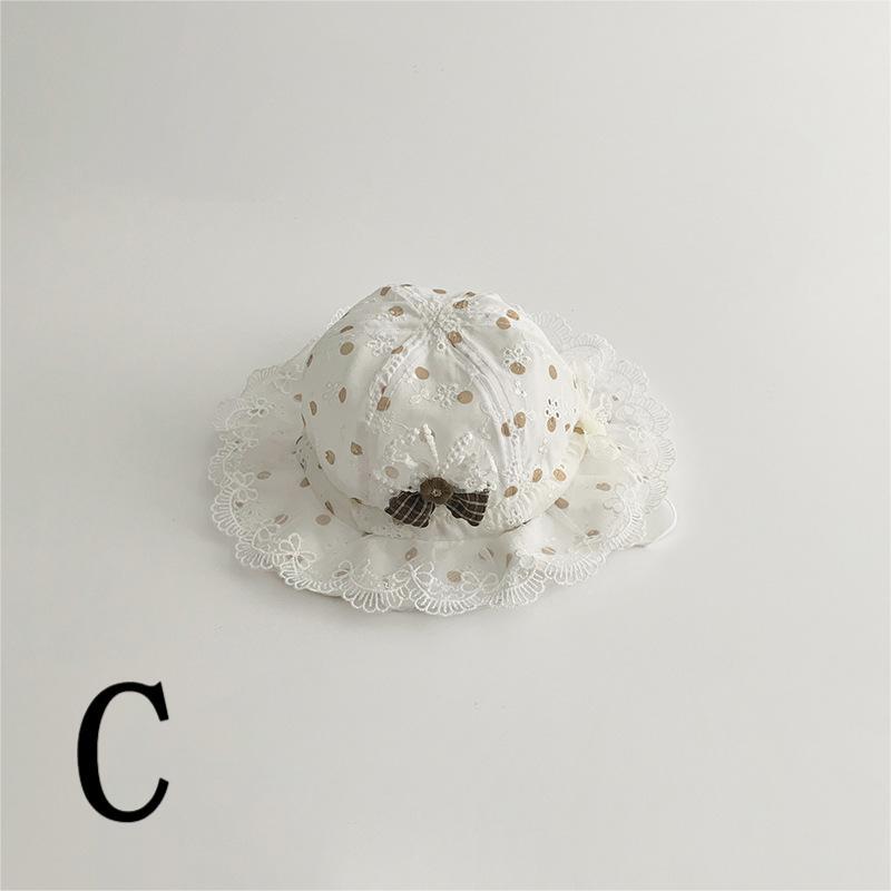 【HAT】レースドット可愛い帽子 C0217
