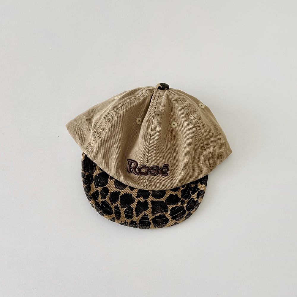 【HAT】ヒョウ柄オシャレ帽子 C0024