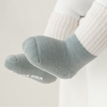【SOCKS】カラーバリリブソックス　3ペアセット C0220