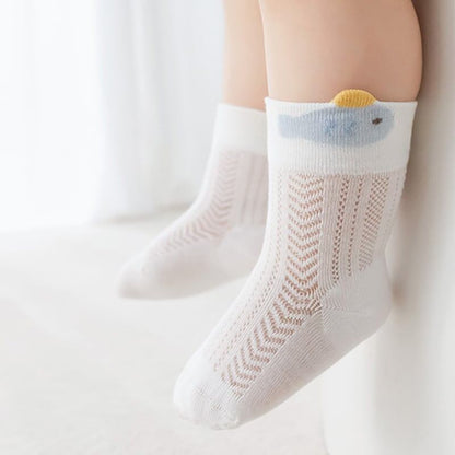 【SOCKS】夏新作　メッシュソックス3ペア S0226