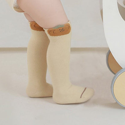 [SOCKS] Warm Cartoon Stockings - 3 Pair Set C0114