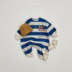 [Autumn New Arrival] English Letter Border All-in-One, 2 Colors A0107