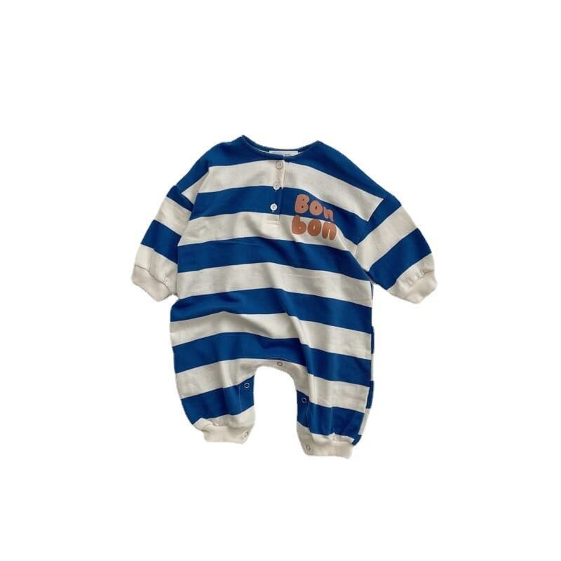 [Autumn New Arrival] English Letter Border All-in-One, 2 Colors A0107