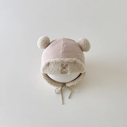 【HAT】裏起毛暖かい帽子 C0047