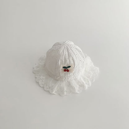 【HAT】チェリーレース帽子 C0178