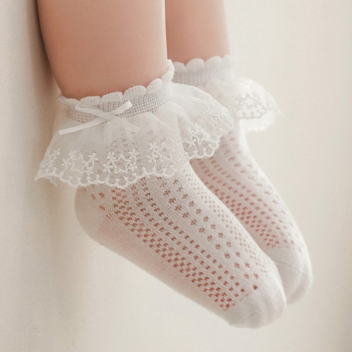 【SOCKS】New Summer Collection - Frill Breathable Socks S0138
