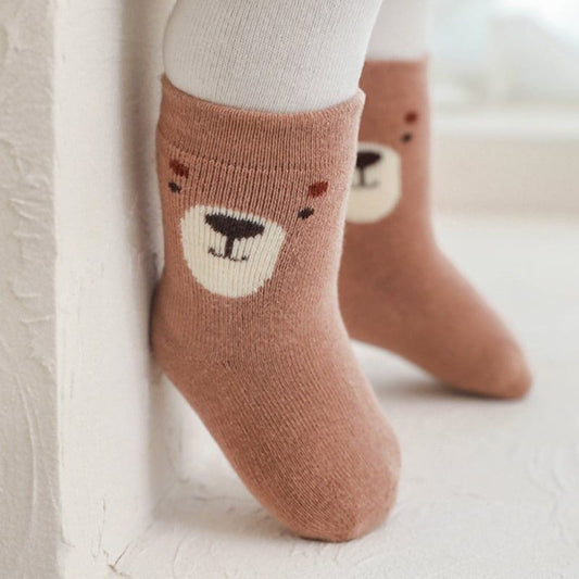 [SOCKS] Warm Cartoon Socks - 3-Pair Set C0205