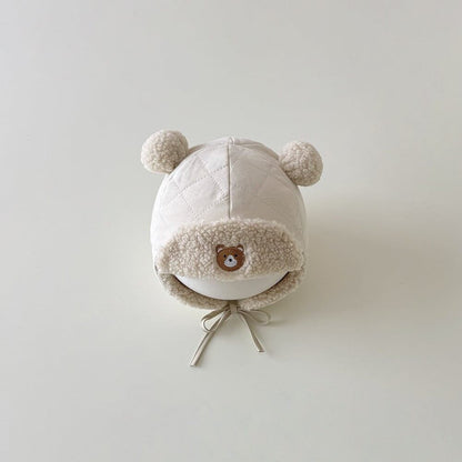 【HAT】裏起毛暖かい帽子 C0047