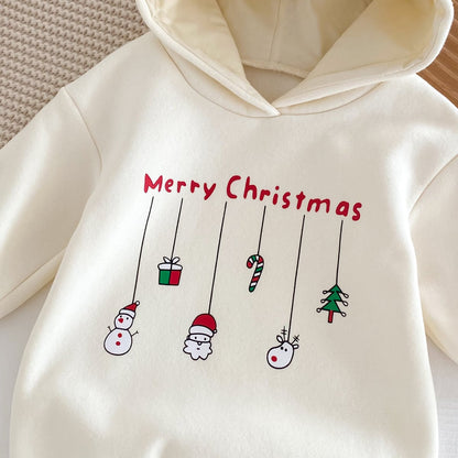 【66-90】クリスマスフードデザインオールインワン　全2色 A0429